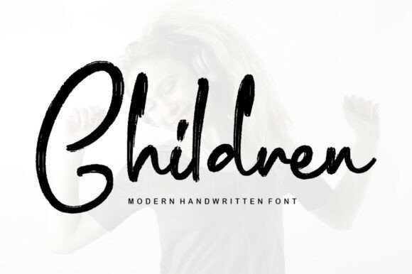 Children: The Sweet Handwritten Font for Romantic Projects