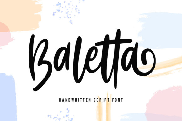 Discover the Elegance of Baletta Script for Your Designs