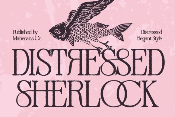 Distressed Sherlock: Blending Vintage Charm with Modern Design Needs
