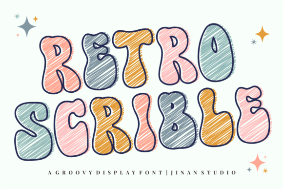 Retro Scrible: The Groovy Display Font for Modern Creators