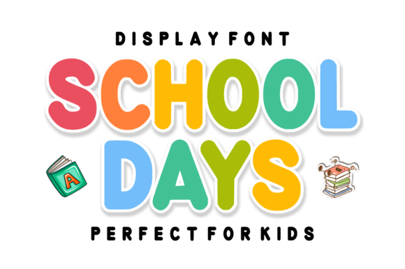 School Days: A Typeface That Captures Classroom Joy