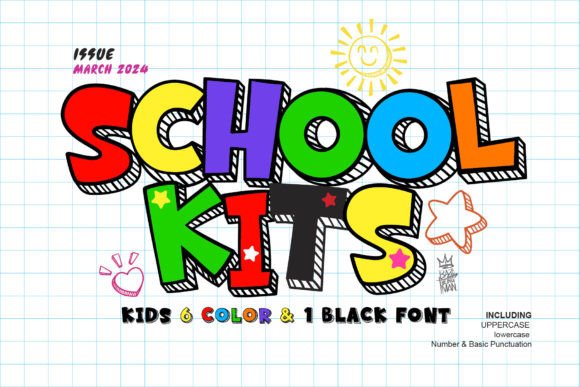 School Kits: The Playful Typeface for Creative Branding